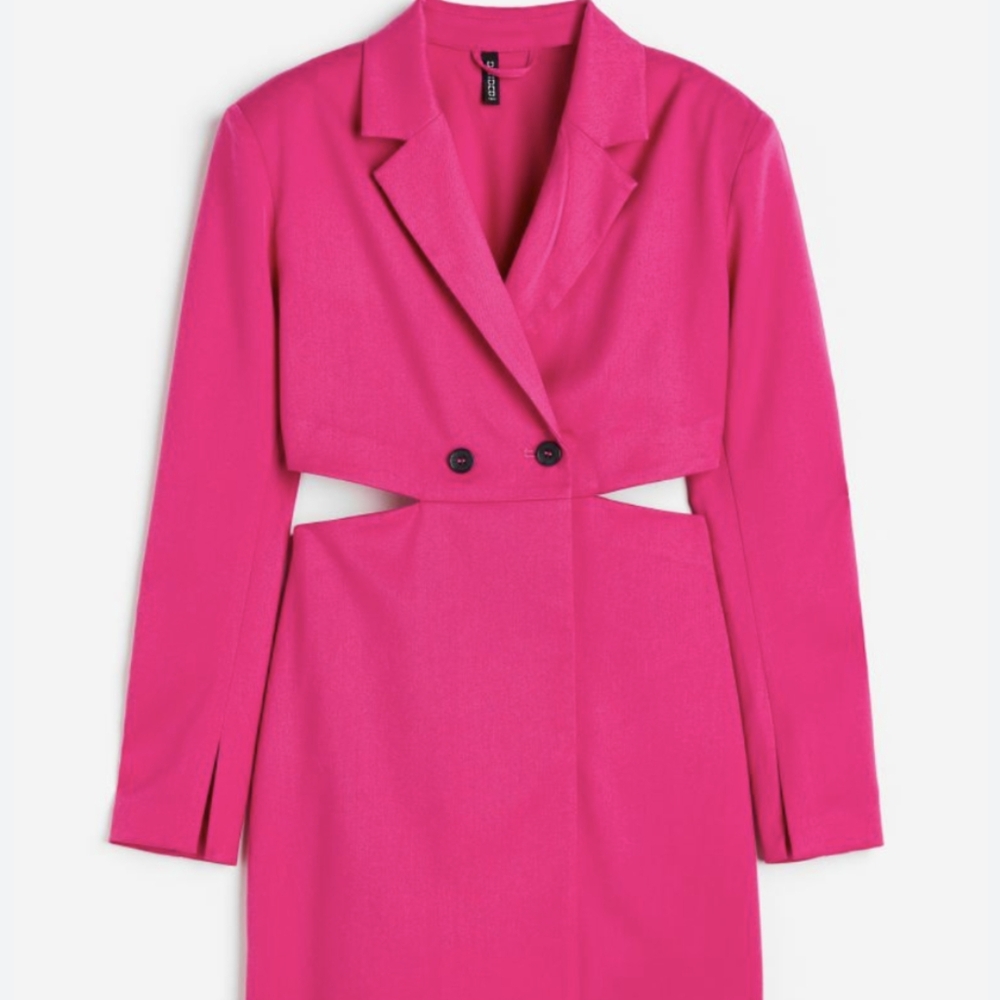 Cut out jacket dress